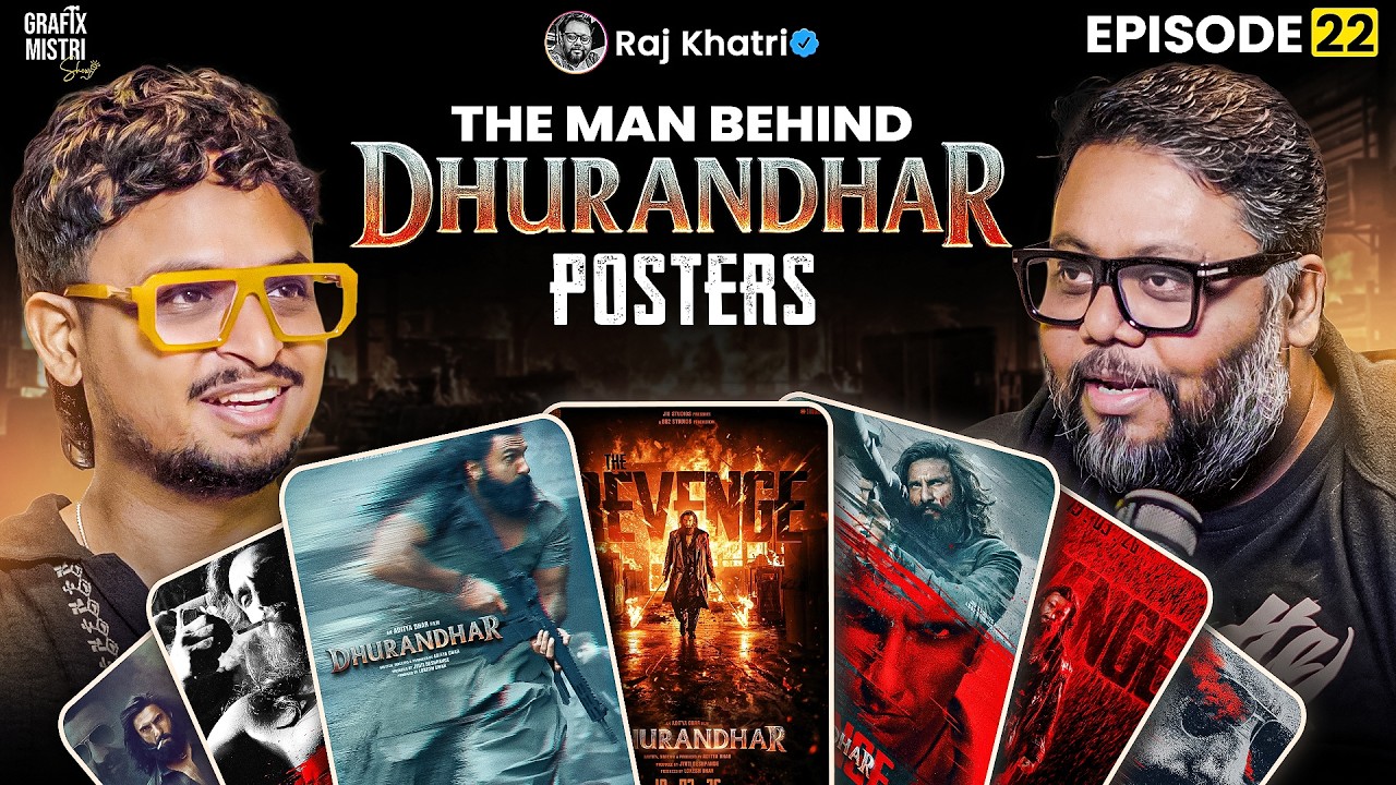 The Secret Behind Every Blockbuster Movie Poster | Raj Khatri Reveals | EP.22 | GMS