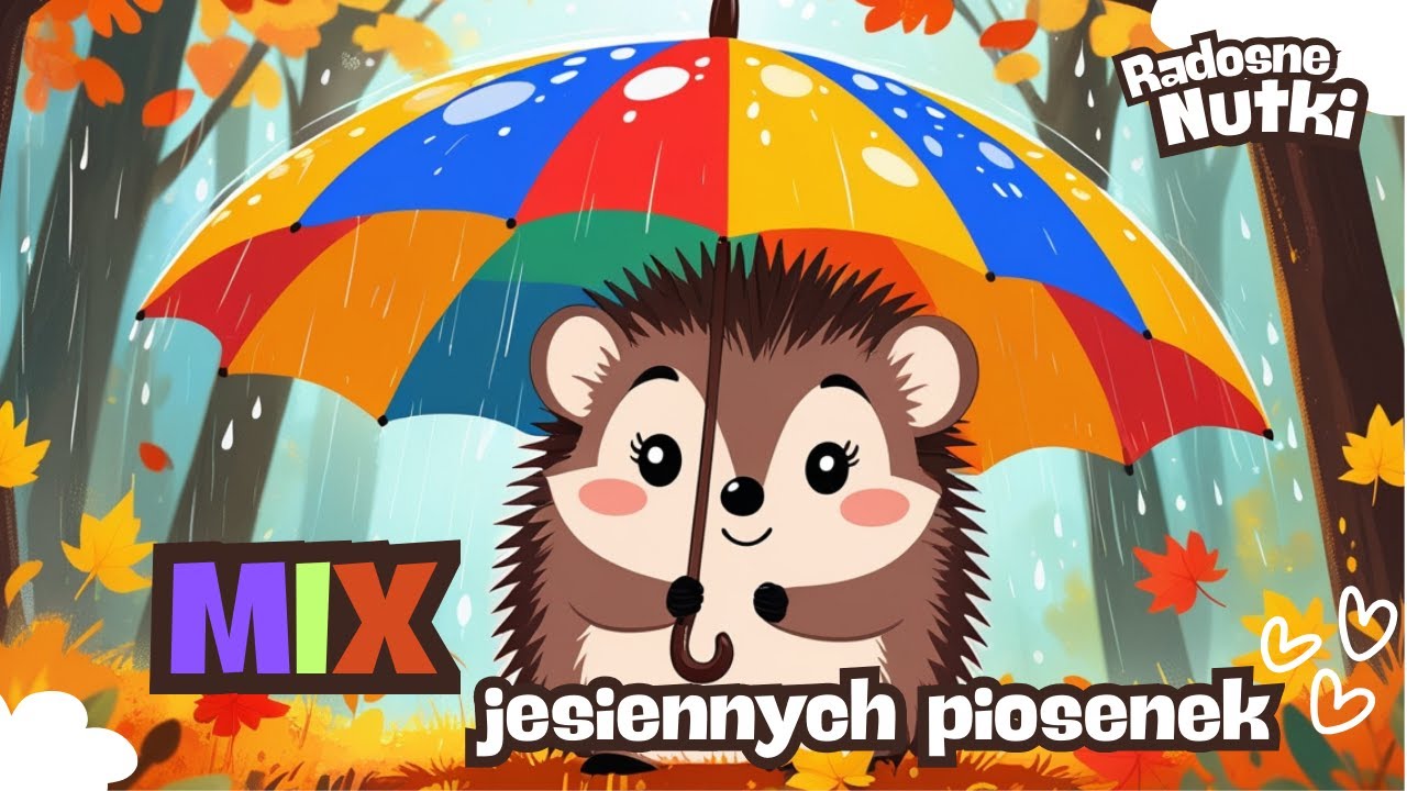 🎵 Radosne Nutki — Mix jesiennych piosenek — piosenki dla dzieci🎵