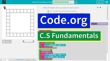 Code.org Express Lesson 22.12 Functions with Artist | Answers Explained | Course E Lesson 11.12