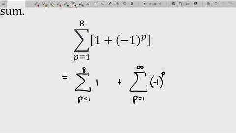 Sequences and Summation Notation - Using Sigma Notation