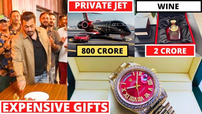 Salman Khan 59th Birthday 10 Most Expensive Gifts From Anant Ambani,  Bollywood Stars & Family
