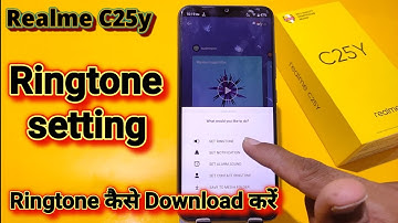 How to set ringtone in realme C25y, Realme C25y me ringtone kaise lagaye