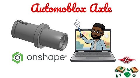 Automoblox T9 Axle - (OnShape)