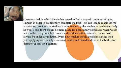 summary Curriculum Development in Language Teaching