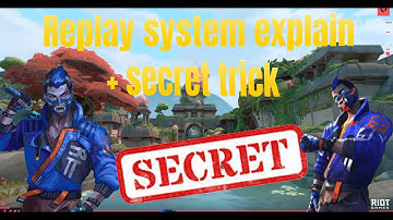 VALORANT Replay System EXPLAINED (Secret Trick Revealed!)