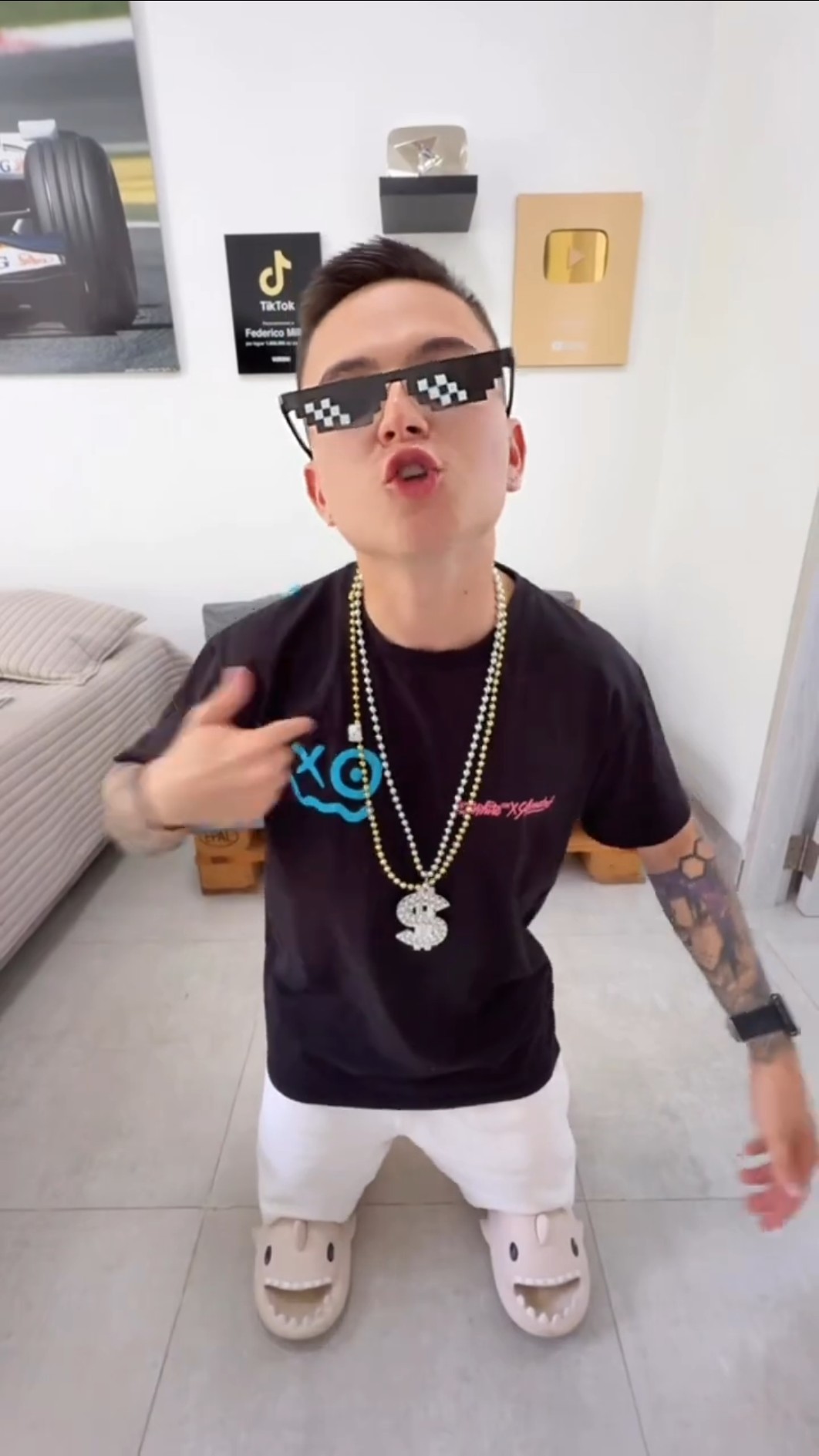 El rap de mini Federico ?