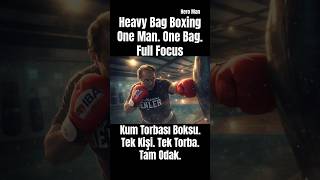 Solo Heavy Bag Workout Old School Boxing Powert Kum Torbası Antrenmanı