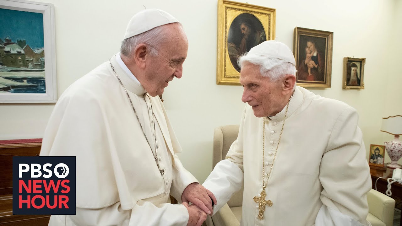 bund forhandler maskinskriver New film 'The Two Popes' explores Catholic ideology's 'gray areas' - YouTube