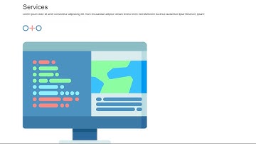 Responsive Services section Tutorial - using HTML, CSS and Bootstrap