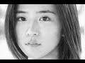 黒島結菜 さん　鉛筆で描いてみた