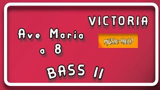Bass choir 2 - Ave Maria a 8 - Victoria