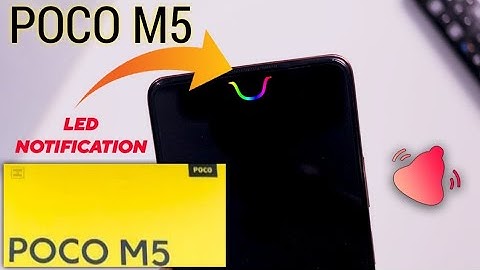 POCO M5 Enable LED Notification Light || Poco M5 Hidden Feature