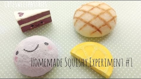 Homemade Squishy Experiment #1