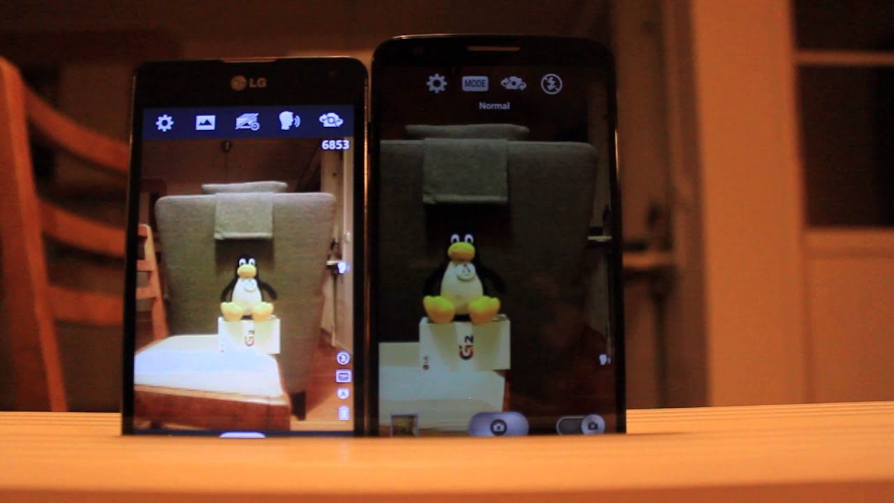 LG Optimus G vs G2, Cheese shutter competition - YouTube