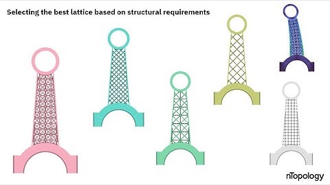 nTop Live: Optimize Lattice Structures for Lightweighting with Design Automation