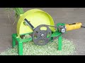 Angle Grinder HACK - How To Make A Chaff Cutter | Simple Homemade Chaff Cutter | DIY