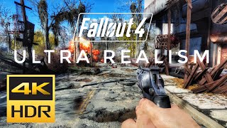 fallout 4 Ultra Realism Mod PC 4K 60FPS