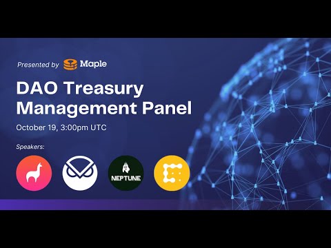 DAO Treasury Management Panel