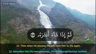 Surat 'Abasa Qori H.Muammar Zainal Asyikin ( Muammar Z.A ) seorang Qari' internasional yang terkenal