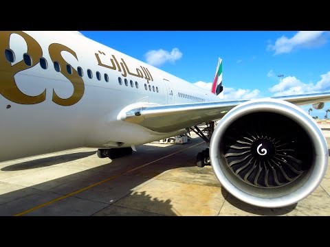 TRIP REPORT | Emirates 777-300ER (ECONOMY) | Malta to Larnaca (within Europe!)