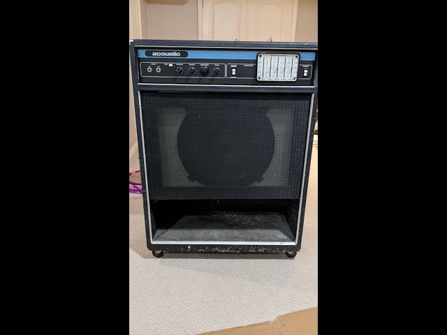 Acoustic Model 126 vintage bass amp for sale class=