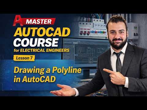 Drawing a Polyline in AutoCAD (Lesson 7)