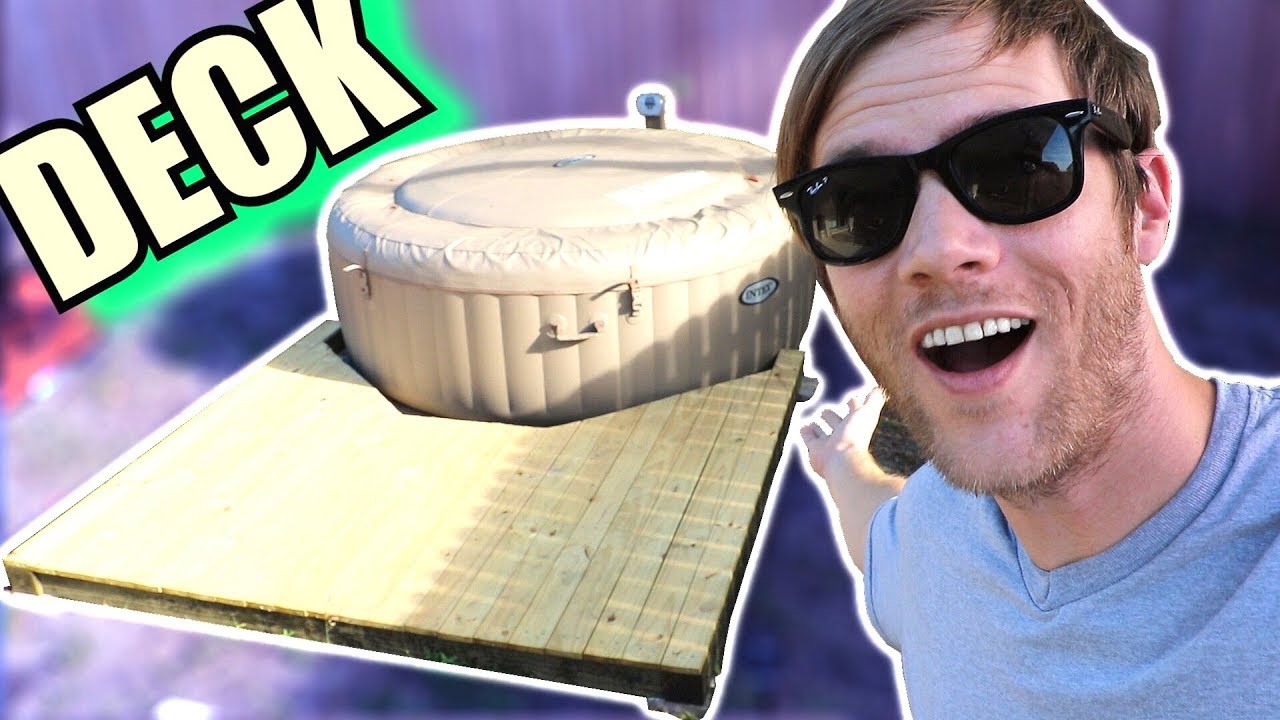 EASY How To Build A Small Wood Deck From Scratch YouTube easy-how-to-build-a-small-wood-deck-from-scratch-youtube