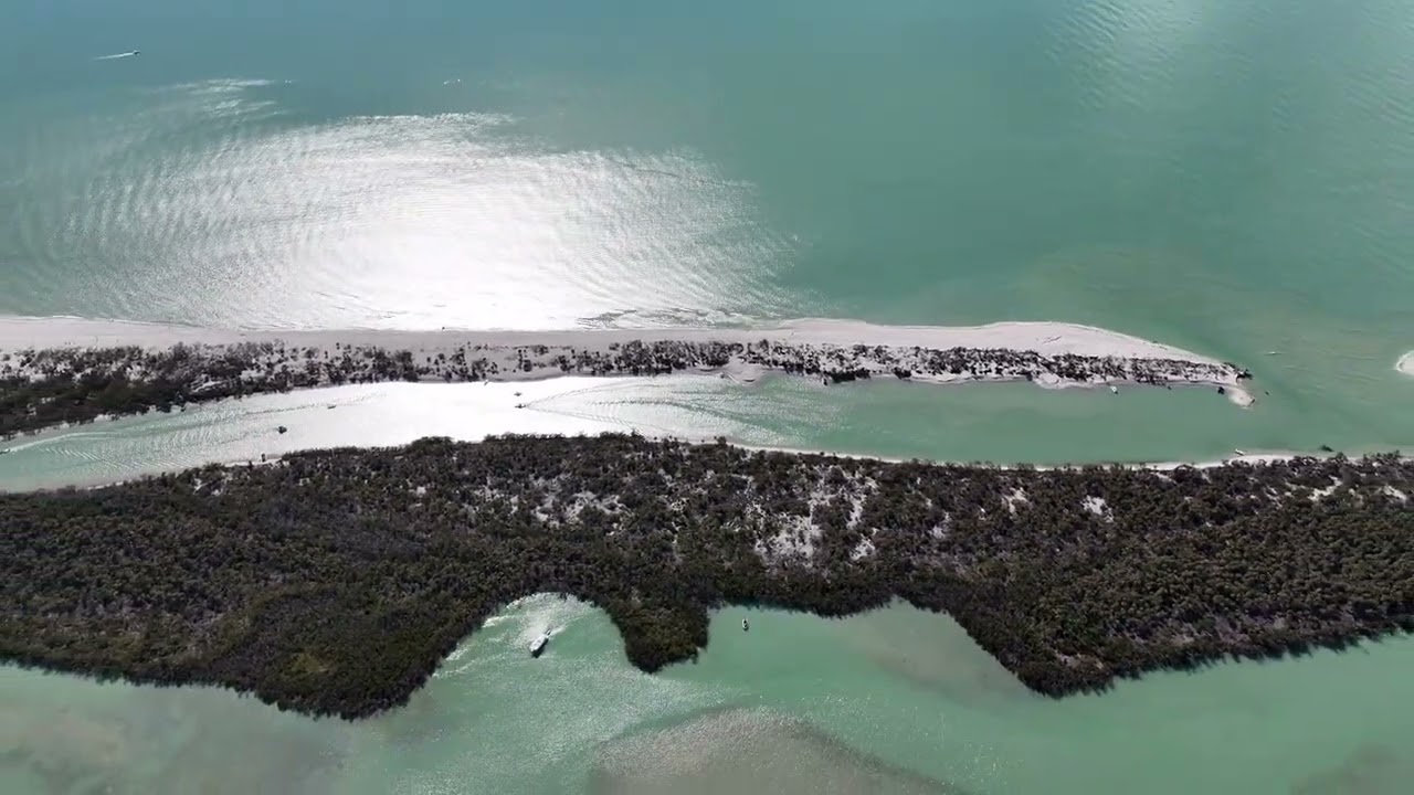 Hurricane Milton opened this - Milton Pass + Stump Pass