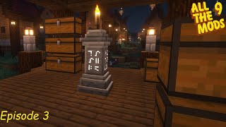 All the Mods 9 (ATM9) Episode: 3 - Resource Gathering!