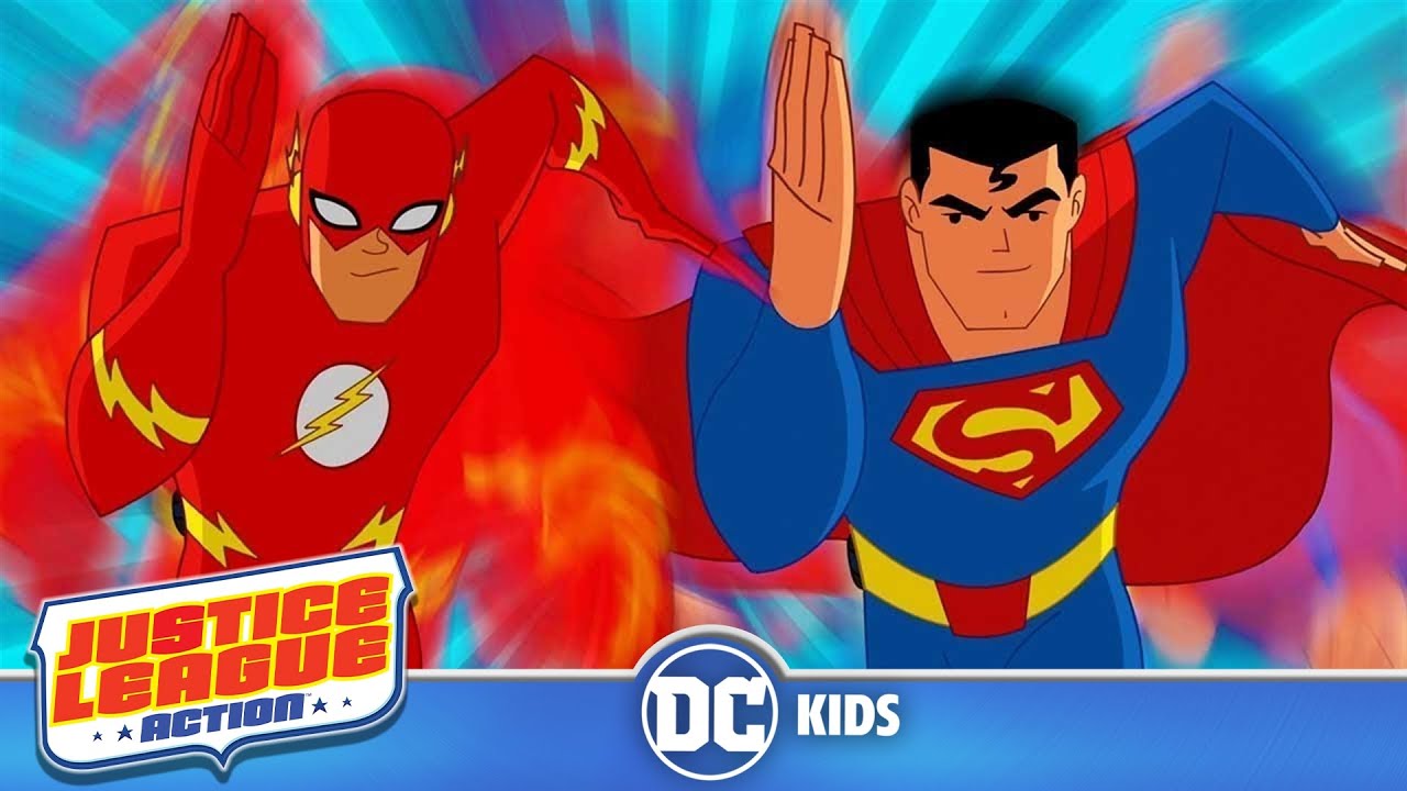 Justice League Action en Español | ¡Flash en acción! | DC Kids - YouTube