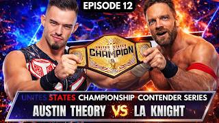 Austin Theory vs la Knight United States Champonship Contender Series WPFW Smackdown episode 12