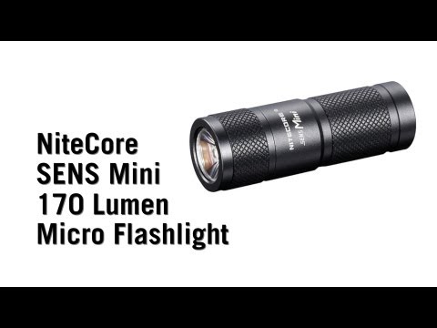 NiteCore SENS Mini 170 Lumen Micro Flashlight from ThinkGeek