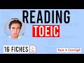 On fait un toeic ensemble  test et corrig