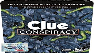 Hasbro Gaming Clue Conspiracy Board Game for Adults and Teens Secret Role