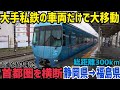 【ここまで行けるの！？】静岡県から福島県まで大手私鉄の車両だけに乗って移動してみたら楽しかった話　特急ふじさん特急リバティ会津走破記