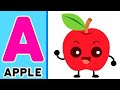 Learn ABC with A for Apple, Fun Phonic Song for Toddlers