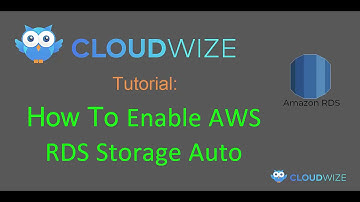 Enable AWS RDS Storage Auto Scaling