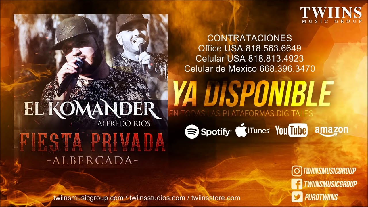 El Komander - Fiesta Privada Albercada (Disco Completo)