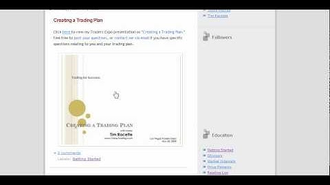 Creating Your Own Trading Business: Part 1