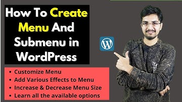How to Create Menu and Submenu in WordPress | WordPress Tutorial 7 | Divyanshu Decodes
