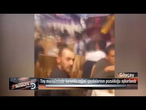 Göyçayda toy mərasimində karantin rejimi qaydalarının pozulduğu aşkarlanıb