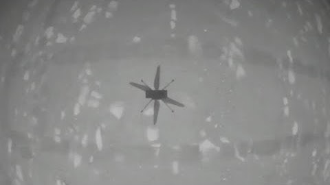 Watch NASA fly and land helicopter on Mars, the first flight on another