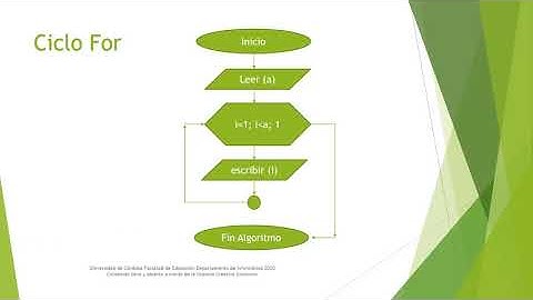 Vídeo Estructuras Repetitivas Ciclo For y Ciclo While