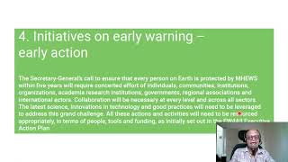 4C - The Early Warning for All (EW4ALL)  Initiative will be a Game Changer!