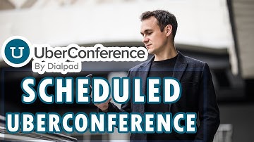 How to Create Schedule Meeting in Uberconference on Android