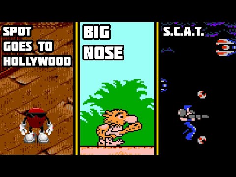 Видео: Spot Goes to Hollywood, Big Nose the Caveman, S.C.A.T. - Ретро Стрим Sega Dendy nes PS1 Ностальгия