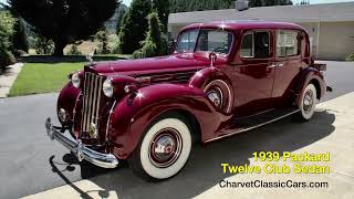 1939 Packard Twelve Club Sedan - Charvet Classic Cars