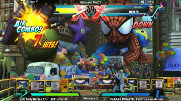 Salty Battles #7 - uMvC3 W2 - Shaun Y VS [LB] ChrisG