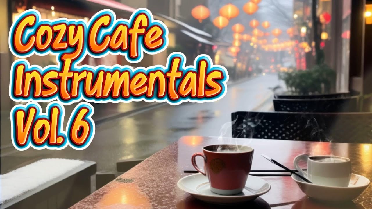 ☕ Cozy Cafe Instrumentals Vol. 6 | Smooth Coffee Jazz & Chill Lo-Fi Vibes for Work, Study & Relax 🎶