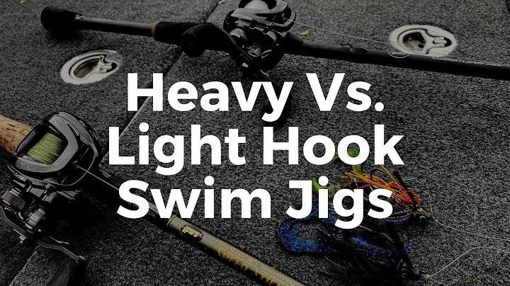 How to Catch Bass on a Swim Jig (Heavy vs. Light Hook) Which is Better?(Braid or Fluorocarbon?)